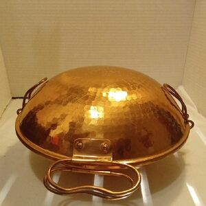 Portuguese Cataplana Copper Cooking Pot